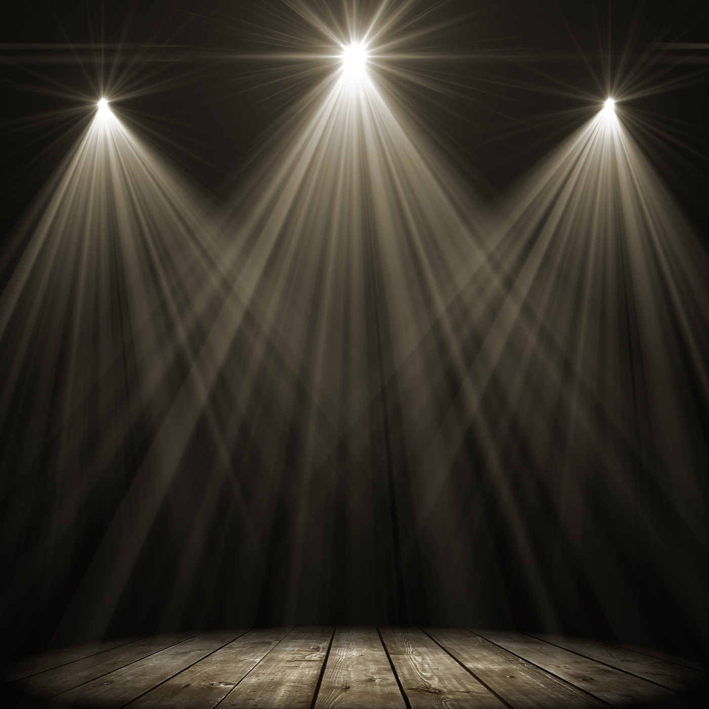 three stage spot lighting